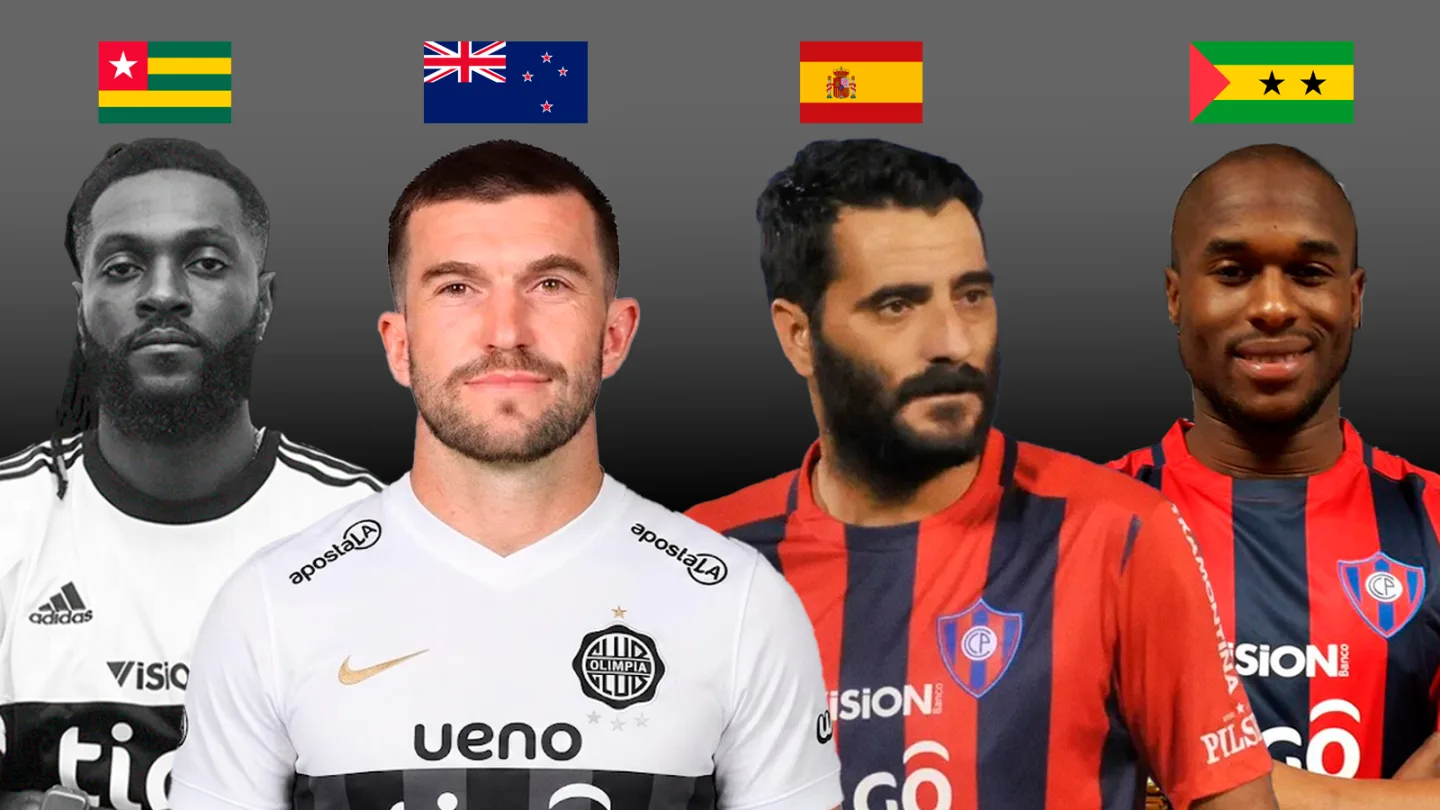 Tim Payne suma a la lista de jugadores exóticos que llegaron al fútbol paraguayo