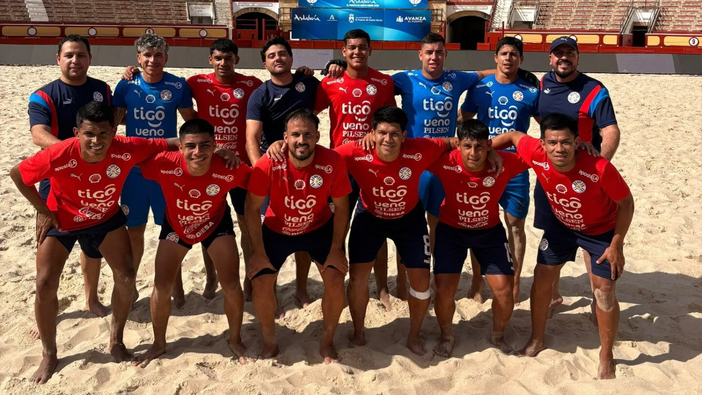 Pynandí debuta en el Mundialito de fútbol playa enfrentando a España