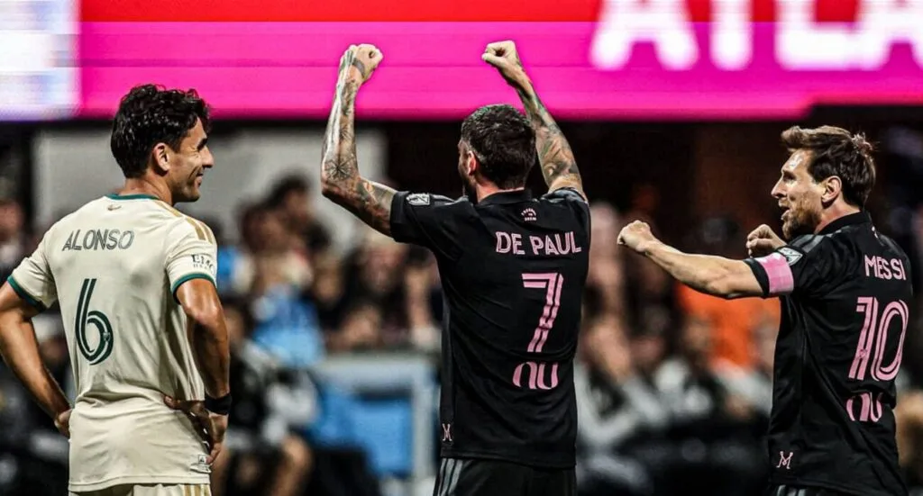Inter Miami vence a Atlanta United con Messi y Junior Alonso en el centro de la acción
