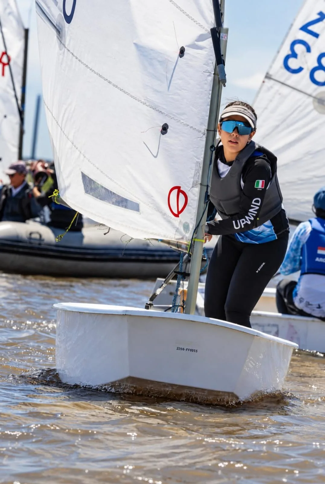 Elisa Núñez se consagra tetracampeona nacional de Optimist